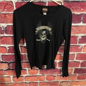 2008 Long Sleeve Milwaukee Wisconsin Harley Tee
